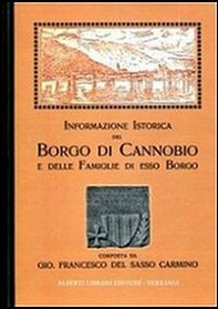 Informazione istorica del borgo di Cannobio delle famiglie di esso borgo (rist. anast.) - Librerie.coop Informazione istorica del borgo di Cannobio delle famiglie di esso borgo (rist. anast.) - Librerie.coop