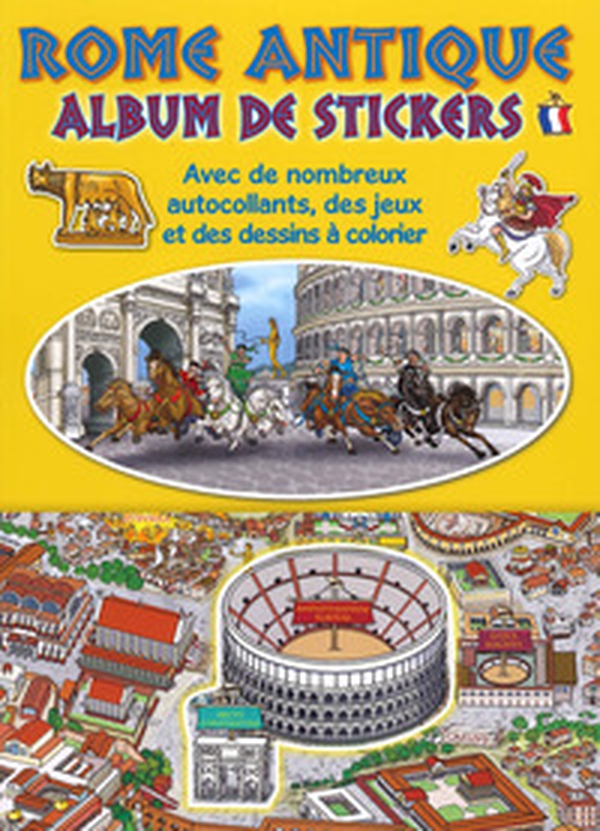 Ancient Rome. Sticker album. Ediz. francese - Librerie.coop Ancient Rome. Sticker album. Ediz. francese - Librerie.coop