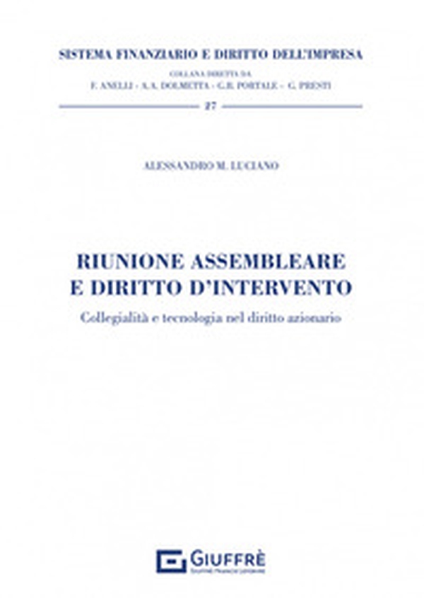 Riunione assembleare e diritto d'intervento - Librerie.coop Riunione assembleare e diritto d'intervento - Librerie.coop