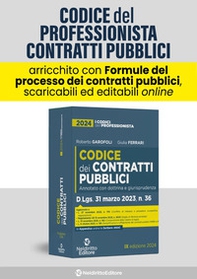 Codice dei contratti pubblici. Annotato con dottrina e giurisprudenza - Librerie.coop Codice dei contratti pubblici. Annotato con dottrina e giurisprudenza - Librerie.coop