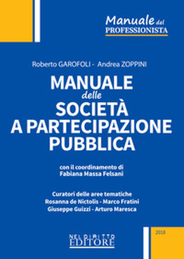 Manuale delle società a partecipazione pubblica - Librerie.coop Manuale delle società a partecipazione pubblica - Librerie.coop