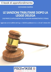 Le sanzioni tributarie dopo la Legge Delega - Librerie.coop