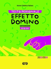 Effetto domino. Testo personale giovanissimi 2023-2024 - Librerie.coop
