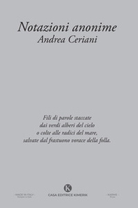 Notazioni anonime - Librerie.coop