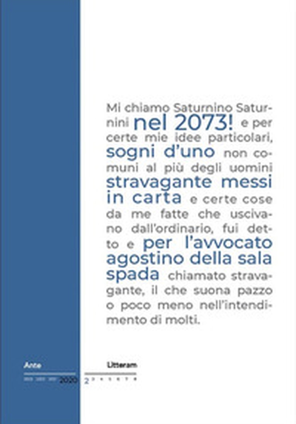 Nel 2073! Sogni d'uno stravagante - Librerie.coop Nel 2073! Sogni d'uno stravagante - Librerie.coop