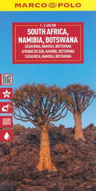 Sudafrica, Namibia e Botswana 1:2.400.000 - Librerie.coop
