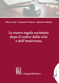 Le nuove regole societarie dopo il codice della crisi e dell’insolvenza - Librerie.coop
