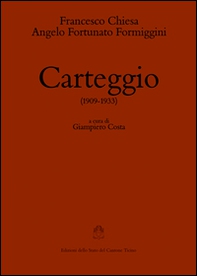 Carteggio (1909-1933) - Librerie.coop