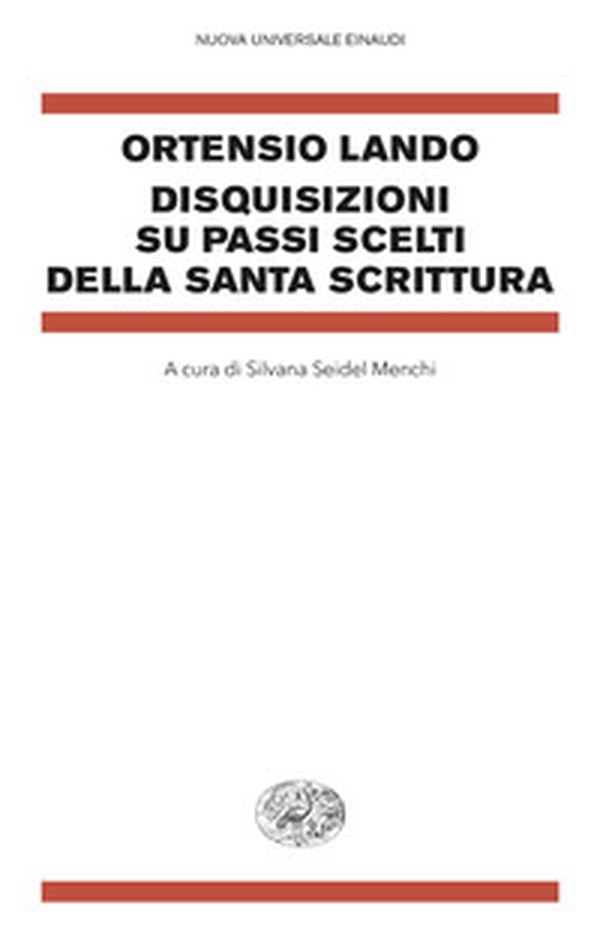 Disquisizioni su passi scelti della Santa Scrittura - Librerie.coop Disquisizioni su passi scelti della Santa Scrittura - Librerie.coop