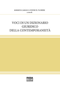 Voci di un dizionario giuridico della contemporaneità - Librerie.coop