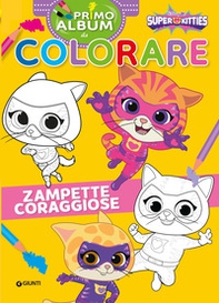 Zampette coraggiose. Super Kitties Primo album da colorare - Librerie.coop