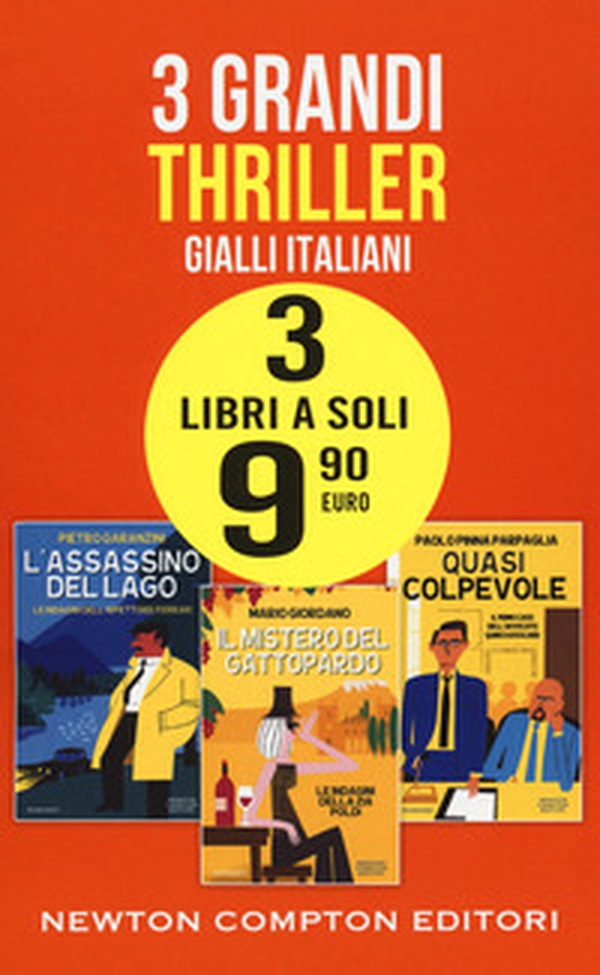 Gialli italiani: L'assassino del lago-Il mistero del gattopardo-Quasi colpevole - Librerie.coop Gialli italiani: L'assassino del lago-Il mistero del gattopardo-Quasi colpevole - Librerie.coop