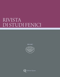 Rivista di studi fenici - Librerie.coop