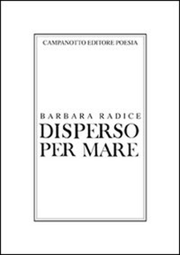 Disperso per mare - Librerie.coop Disperso per mare - Librerie.coop