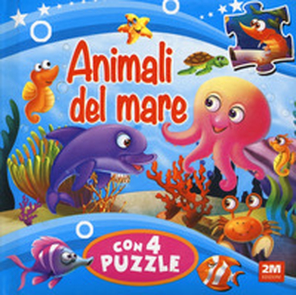 Animali del mare. Libro puzzle - Librerie.coop Animali del mare. Libro puzzle - Librerie.coop