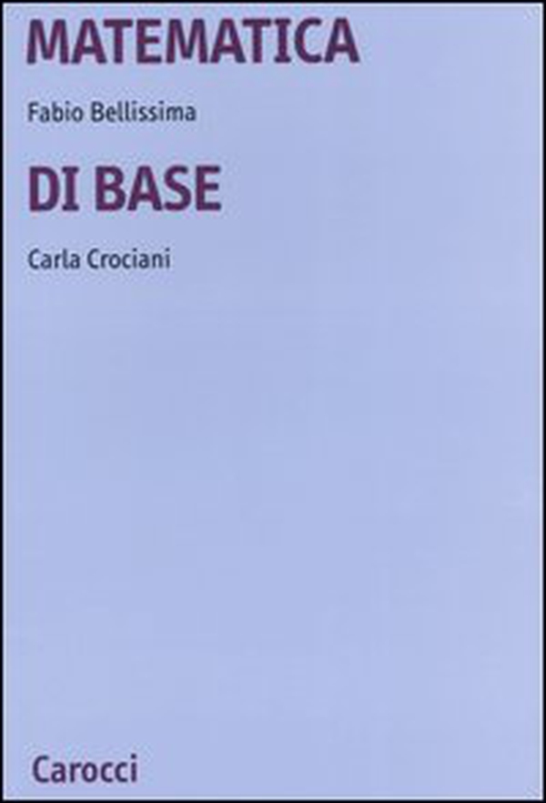 Matematica di base - Librerie.coop Matematica di base - Librerie.coop