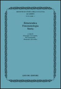 Ermeneutica, fenomenologia, storia - Librerie.coop Ermeneutica, fenomenologia, storia - Librerie.coop