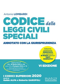 Codice delle leggi civili speciali annotato con la giurisprudenza - Librerie.coop