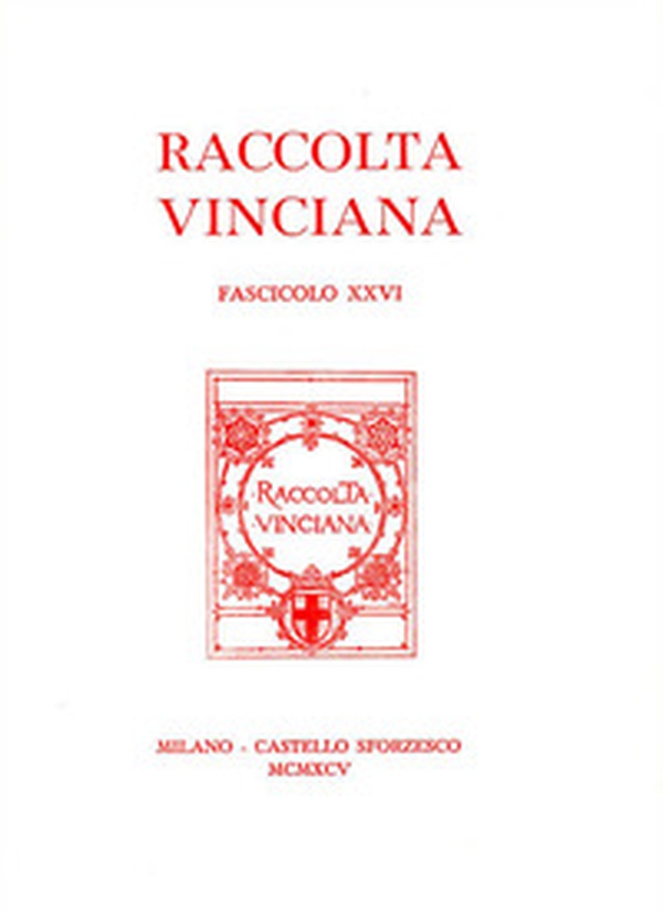 Raccolta Vinciana - Vol. 26 - Librerie.coop Raccolta Vinciana - Vol. 26 - Librerie.coop