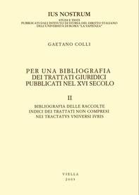 Per una bibliografia dei trattati giuridici pubblicati nel XVI secolo - Librerie.coop
