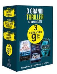 3 grandi thriller. Strani delitti: Una morte silenziosa-Una casa troppo tranquilla-La moglie innocente - Librerie.coop 3 grandi thriller. Strani delitti: Una morte silenziosa-Una casa troppo tranquilla-La moglie innocente - Librerie.coop
