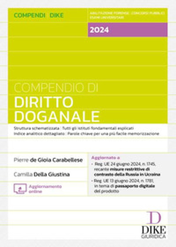 Compendio di diritto doganale - Librerie.coop Compendio di diritto doganale - Librerie.coop