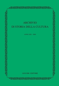 Archivio di storia della cultura - Librerie.coop Archivio di storia della cultura - Librerie.coop
