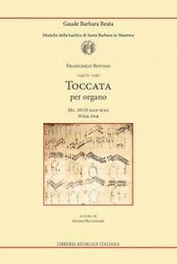 Toccata per organo. Ms. 10110 HAN MAG Wien ÖNB - Librerie.coop Toccata per organo. Ms. 10110 HAN MAG Wien ÖNB - Librerie.coop