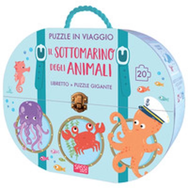 Il sottomarino degli animali. Puzzle in viaggio - Librerie.coop Il sottomarino degli animali. Puzzle in viaggio - Librerie.coop