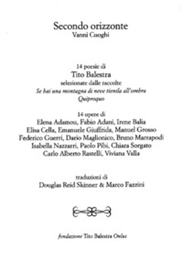 Secondo orizzonte. Ediz. italiana e inglese - Librerie.coop Secondo orizzonte. Ediz. italiana e inglese - Librerie.coop