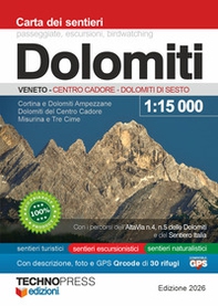Dolomiti. Carta dei sentieri - Librerie.coop