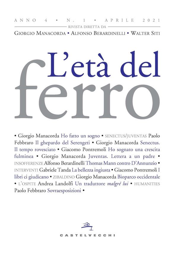 L'Età del ferro 1/2021 - Librerie.coop L'Età del ferro 1/2021 - Librerie.coop
