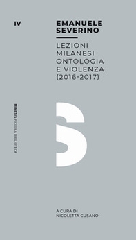 Ontologia e violenza. Lezioni milanesi (2016-2017) - Librerie.coop