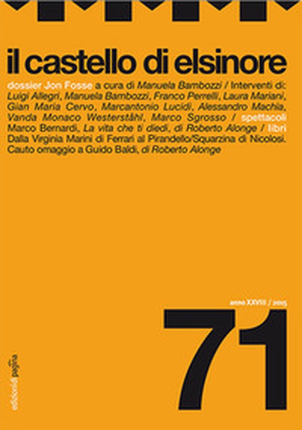 Il castello di Elsinore - Vol. 71 - Librerie.coop Il castello di Elsinore - Vol. 71 - Librerie.coop