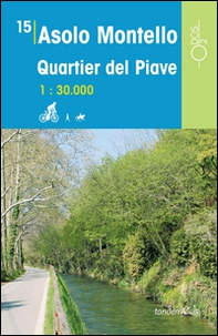 Asolo Montello quartier del Piave 1:30.000 - Librerie.coop