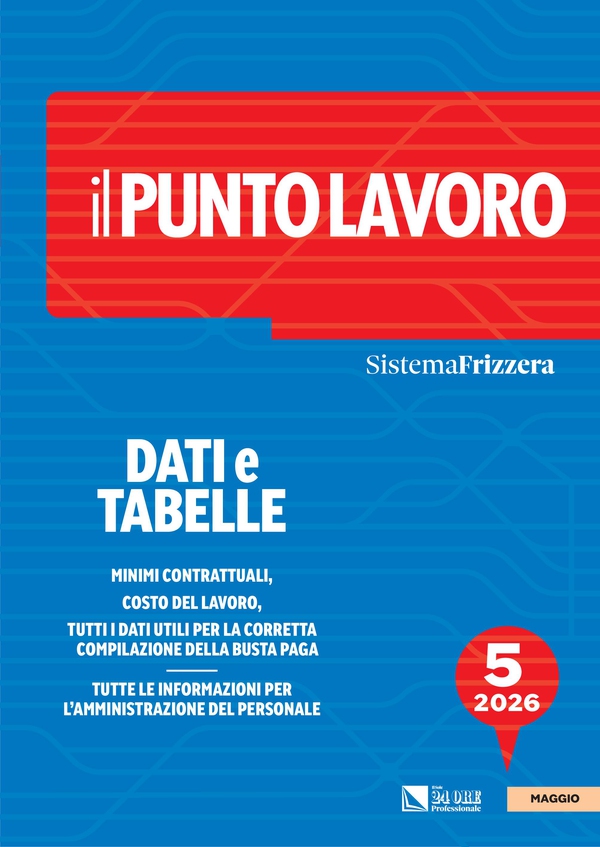 Il Punto Lavoro 5/2026 - Dati e tabelle - Librerie.coop