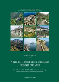 Politiche europee per il paesaggio: proposte operative - Librerie.coop Politiche europee per il paesaggio: proposte operative - Librerie.coop