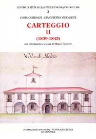 Carteggio (1839-1845) - Librerie.coop