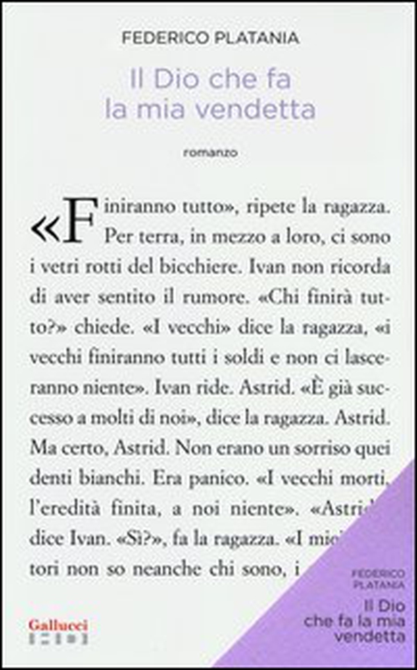 Il Dio che fa la mia vendetta - Librerie.coop Il Dio che fa la mia vendetta - Librerie.coop