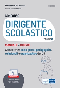Concorso DIRIGENTE SCOLASTICO volume 2 - Librerie.coop