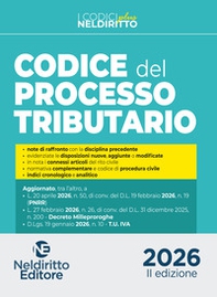 Codice del processo tributario plus 2026 - Librerie.coop