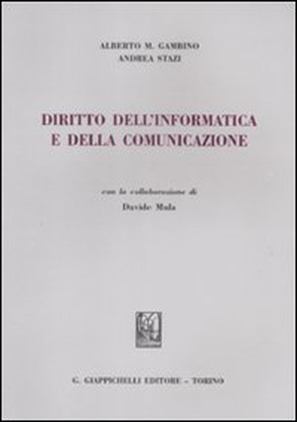 Diritto dell'informatica e della comunicazione - Librerie.coop Diritto dell'informatica e della comunicazione - Librerie.coop