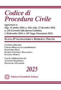 Codice di procedura civile 2025 - Librerie.coop