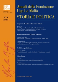 Annali della Fondazione Ugo La Malfa XXV - 2010 - Librerie.coop Annali della Fondazione Ugo La Malfa XXV - 2010 - Librerie.coop