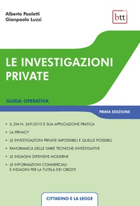 Le investigazioni private - Librerie.coop