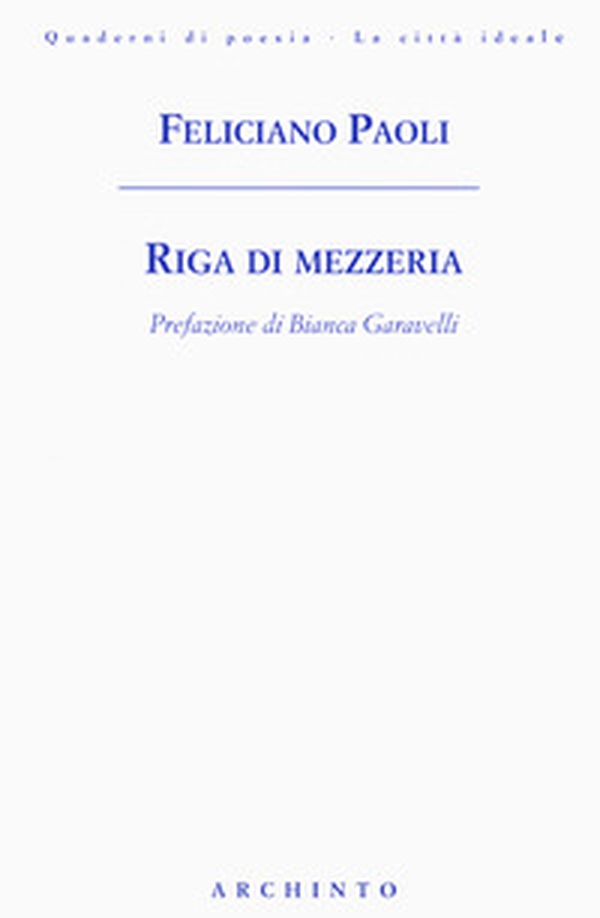 Riga di mezzeria - Librerie.coop Riga di mezzeria - Librerie.coop