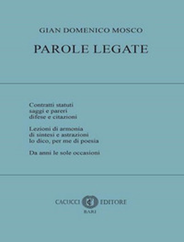 Parole legate - Librerie.coop Parole legate - Librerie.coop