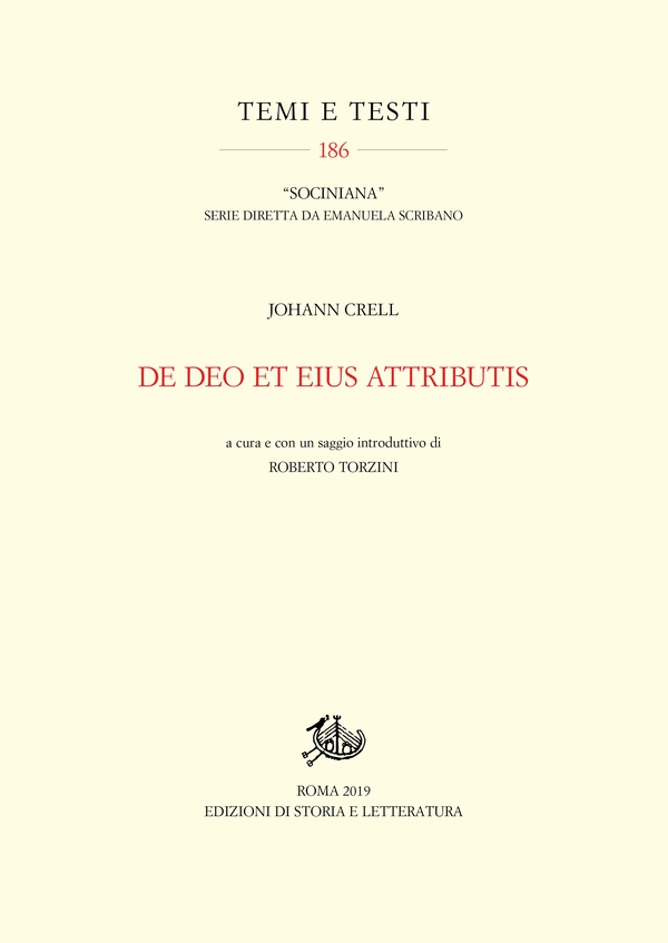 De Deo et eius attributis - Librerie.coop