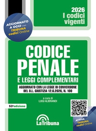 Codice penale e leggi complementari 2026 - Librerie.coop