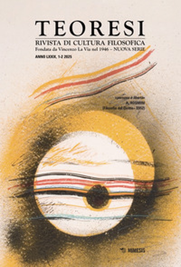 Teoresi. Rivista di cultura filosofica. Nuova serie - Vol. 1-2 - Librerie.coop